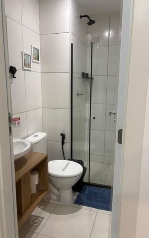 Apartamento para alugar com 44m², 2 quartos e sem vaga Apartamento para alugar com 44m², 2 quartos e sem vagaBanheiro