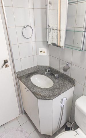 Apartamento para alugar com 58m², 2 quartos e 1 vagaBanheiro da Suíte