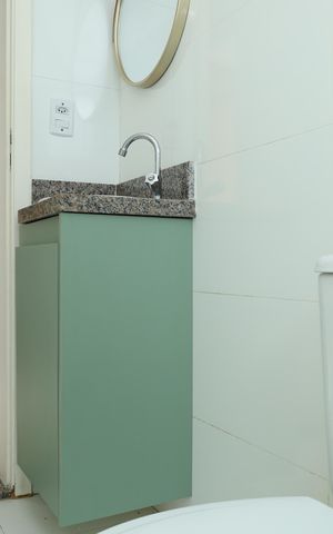 Apartamento à venda com 43m², 2 quartos e sem vagaBanheiro