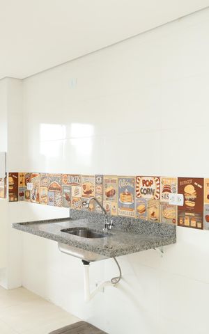 Apartamento à venda com 43m², 2 quartos e sem vagaCozinha