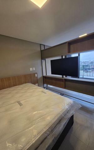Apartamento para alugar com 42m², 1 quarto e 1 vagaSala / Quarto