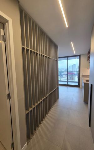 Apartamento para alugar com 42m², 1 quarto e 1 vagaCorredor