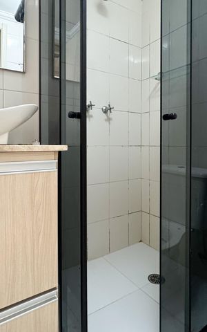 Apartamento para alugar com 50m², 2 quartos e 1 vaga Apartamento para alugar com 50m², 2 quartos e 1 vagaBanheiro Social