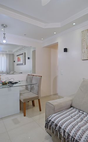 Apartamento à venda com 54m², 2 quartos e 1 vagaSala