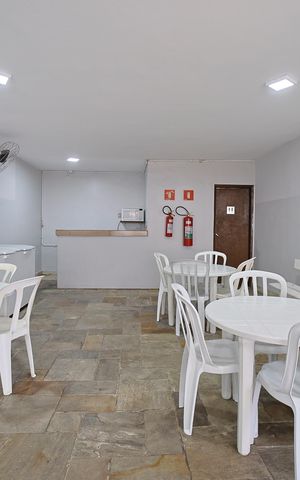Apartamento à venda com 54m², 2 quartos e 1 vagaÁrea comum - Salão de festas