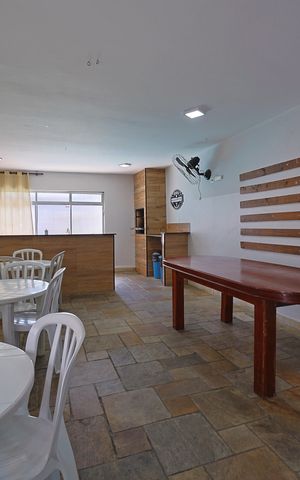 Apartamento à venda com 54m², 2 quartos e 1 vagaÁrea comum - Salão de festas