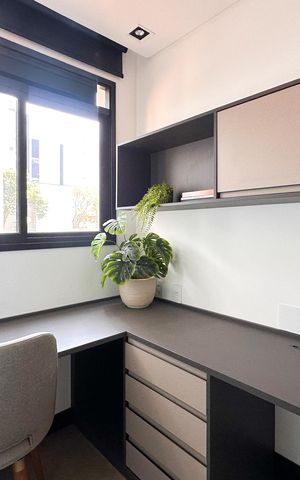 Apartamento à venda com 84m², 1 quarto e 1 vaga Apartamento à venda com 84m², 1 quarto e 1 vagaEscritório