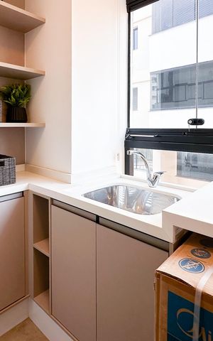 Apartamento à venda com 84m², 1 quarto e 1 vaga Apartamento à venda com 84m², 1 quarto e 1 vagaÁrea de Serviço