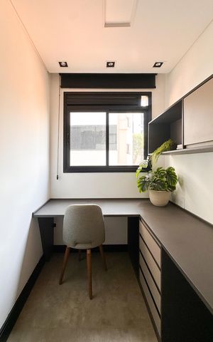 Apartamento à venda com 84m², 1 quarto e 1 vaga Apartamento à venda com 84m², 1 quarto e 1 vagaEscritório