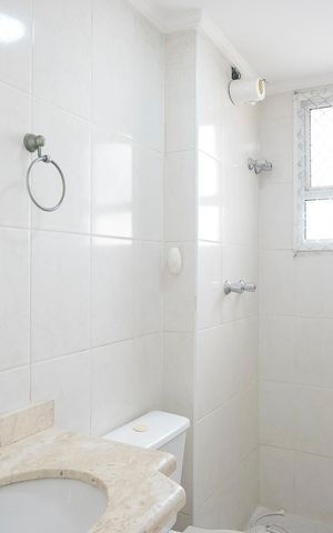 Apartamento para alugar com 56m², 2 quartos e 1 vagaBanheiro da suíte