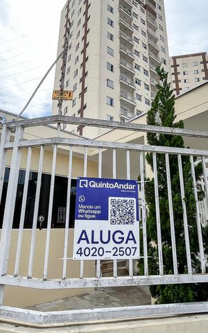 Apartamento para alugar com 56m², 2 quartos e 1 vagaFachada + plaquinha