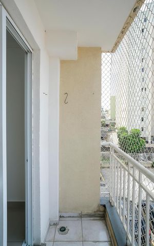 Apartamento para alugar com 56m², 2 quartos e 1 vagaVaranda