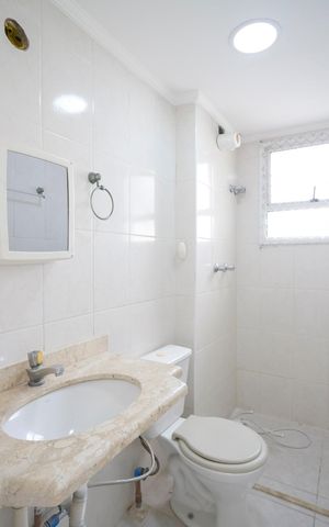 Apartamento para alugar com 56m², 2 quartos e 1 vagaBanheiro da suíte