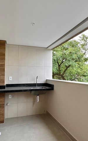 Apartamento à venda com 58m², 2 quartos e 1 vaga Apartamento à venda com 58m², 2 quartos e 1 vagaCozinha e Área de Serviço