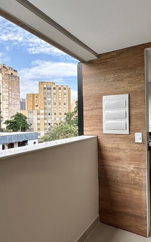Apartamento à venda com 58m², 2 quartos e 1 vaga Apartamento à venda com 58m², 2 quartos e 1 vagaCozinha e Área de Serviço