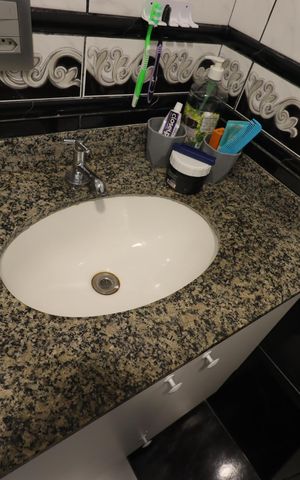 Apartamento à venda com 63m², 3 quartos e 1 vagaBanheiro - Pia