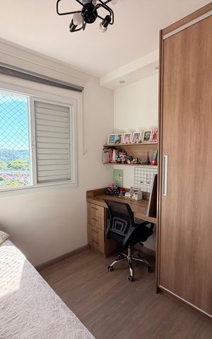 Apartamento à venda com 94m², 3 quartos e 2 vagasQuarto 1
