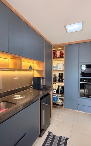 Apartamento à venda com 94m², 3 quartos e 2 vagasCozinha