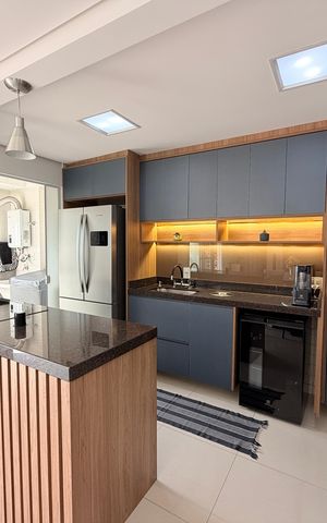 Apartamento à venda com 94m², 3 quartos e 2 vagasCozinha