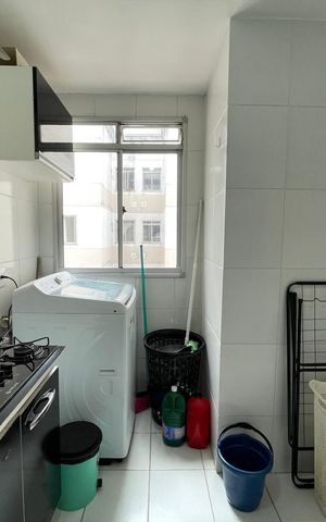 Apartamento à venda com 46m², 2 quartos e 1 vaga