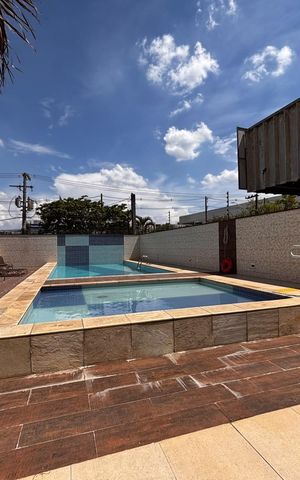 Studio para alugar com 36m², 1 quarto e 1 vaga Studio para alugar com 36m², 1 quarto e 1 vagaPiscina