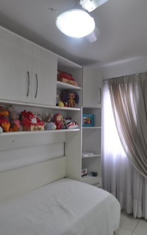 Casa à venda com 77m², 2 quartos e 2 vagasQuarto 2