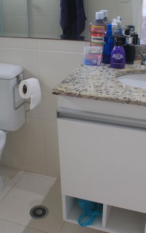 Apartamento para alugar com 172m², 3 quartos e 4 vagasBanheiro da Suíte 3