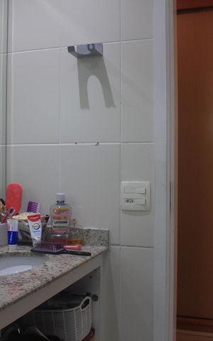 Apartamento para alugar com 172m², 3 quartos e 4 vagasBanheiro da Suíte 1