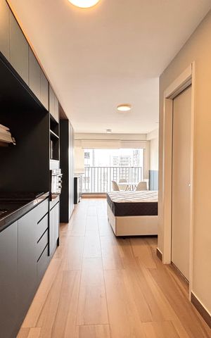 Apartamento para alugar com 27m², 1 quarto e sem vaga Apartamento para alugar com 27m², 1 quarto e sem vagaStudio
