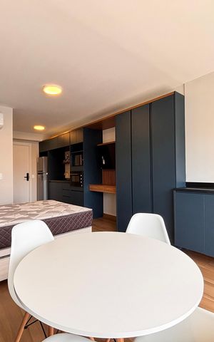 Apartamento para alugar com 27m², 1 quarto e sem vaga Apartamento para alugar com 27m², 1 quarto e sem vagaStudio