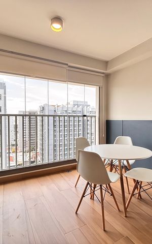 Apartamento para alugar com 27m², 1 quarto e sem vaga Apartamento para alugar com 27m², 1 quarto e sem vagaStudio
