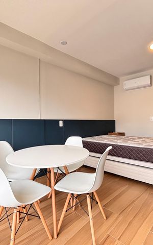 Apartamento para alugar com 27m², 1 quarto e sem vaga Apartamento para alugar com 27m², 1 quarto e sem vagaStudio