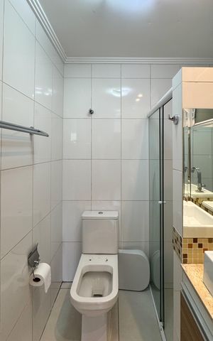 Apartamento para alugar com 44m², 1 quarto e 1 vaga Apartamento para alugar com 44m², 1 quarto e 1 vagaBanheiro Social