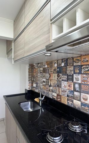 Apartamento para alugar com 44m², 1 quarto e 1 vaga Apartamento para alugar com 44m², 1 quarto e 1 vagaCozinha