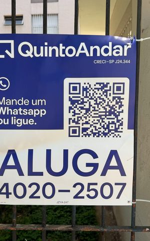 Apartamento para alugar com 44m², 1 quarto e 1 vaga Apartamento para alugar com 44m², 1 quarto e 1 vagaPlaca