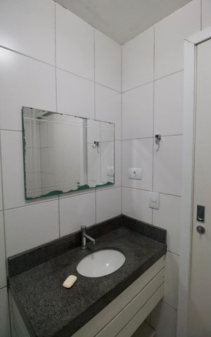 Apartamento para alugar com 25m², 1 quarto e sem vaga Apartamento para alugar com 25m², 1 quarto e sem vagaBanheiro