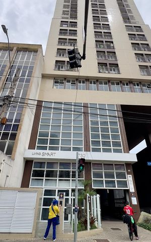Apartamento para alugar com 25m², 1 quarto e sem vaga Apartamento para alugar com 25m², 1 quarto e sem vagaFachada