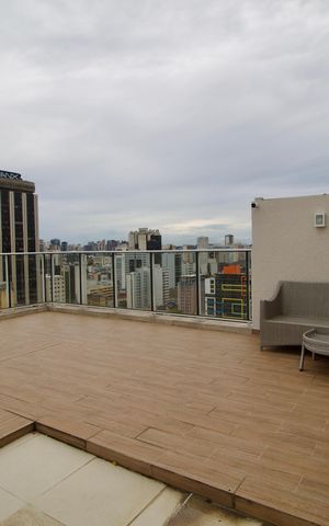 Apartamento para alugar com 25m², 1 quarto e sem vaga Apartamento para alugar com 25m², 1 quarto e sem vagaTerraço