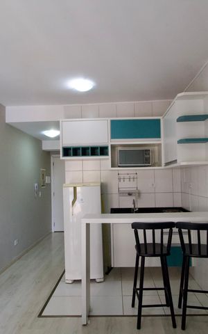 Apartamento para alugar com 25m², 1 quarto e sem vaga Apartamento para alugar com 25m², 1 quarto e sem vagaCozinha