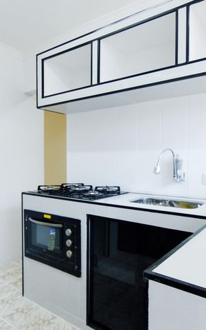 Apartamento para alugar com 52m², 2 quartos e 1 vagaCozinha 