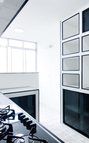 Apartamento para alugar com 52m², 2 quartos e 1 vagaCozinha 