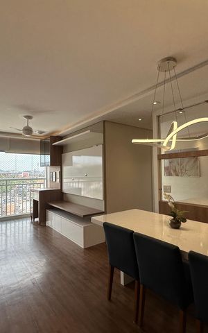 Apartamento para alugar com 71m², 3 quartos e 1 vaga Apartamento para alugar com 71m², 3 quartos e 1 vagaSala