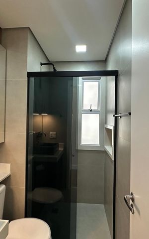 Apartamento para alugar com 71m², 3 quartos e 1 vaga Apartamento para alugar com 71m², 3 quartos e 1 vagaBanheiro Social