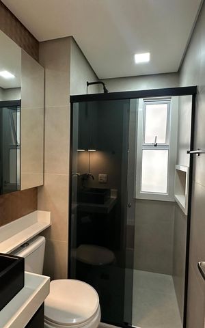 Apartamento para alugar com 71m², 3 quartos e 1 vaga Apartamento para alugar com 71m², 3 quartos e 1 vagaBanheiro Social