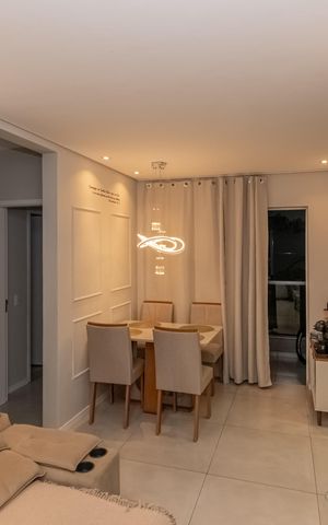 Apartamento à venda com 58m², 2 quartos e 1 vaga