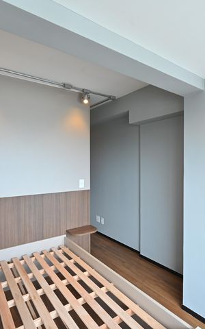 Studio para alugar com 49m², 1 quarto e 1 vagaQuarto