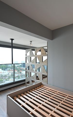 Studio para alugar com 49m², 1 quarto e 1 vagaQuarto