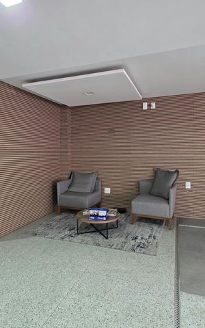 Studio para alugar com 31m², 1 quarto e 1 vaga Studio para alugar com 31m², 1 quarto e 1 vagaHall de entrada
