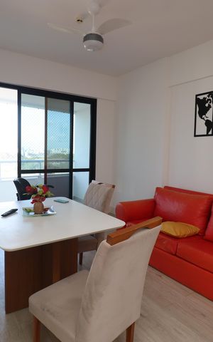 Apartamento para alugar com 50m², 1 quarto e 1 vaga Apartamento para alugar com 50m², 1 quarto e 1 vagaSala