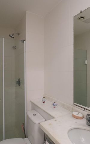 Apartamento para alugar com 50m², 1 quarto e 1 vaga Apartamento para alugar com 50m², 1 quarto e 1 vagaBanheiro